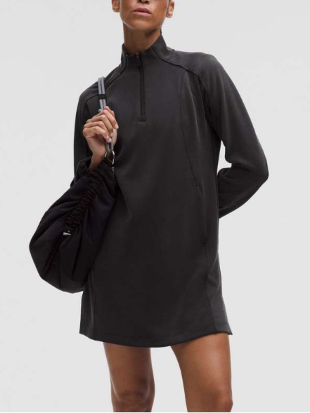 Lululemon Softstreme Half-Zip Mini Dress